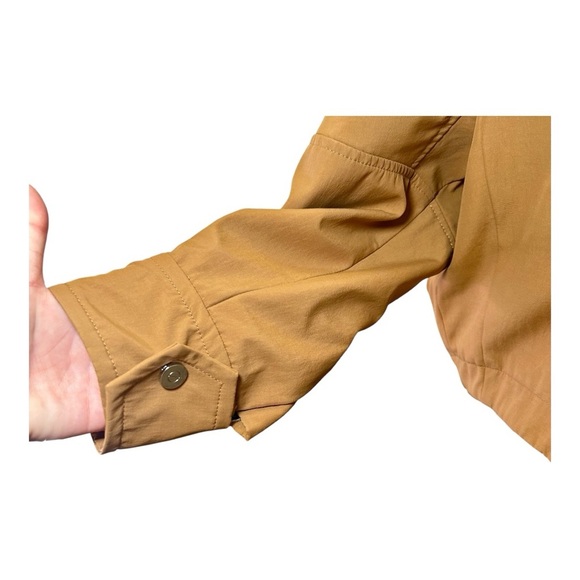SOSKEN Studios Women's Casual Tan Zip Jacket, Collared, NWOT, Size 1 - Picture 5 of 9